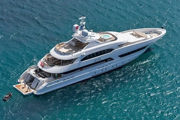 ASYA - yacht charter Cannes