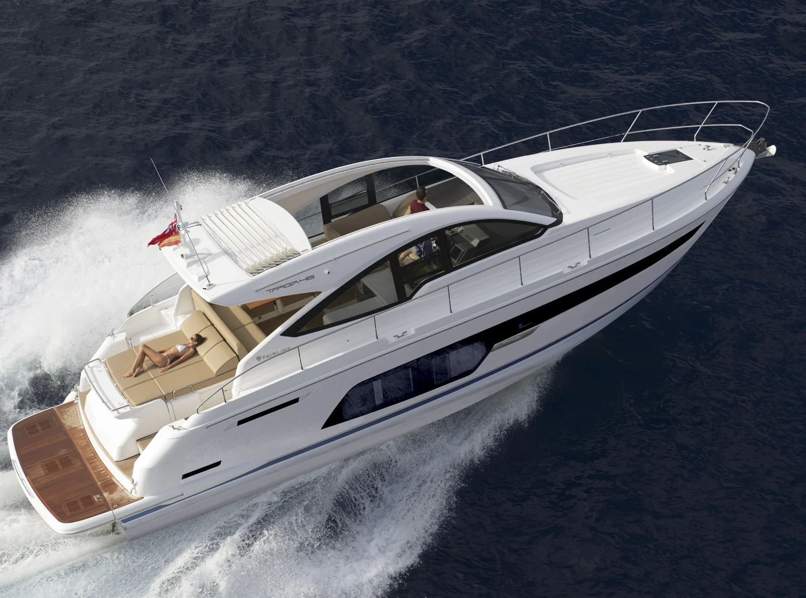 Fairline Targa 48, photo 5 location yacht Cannes