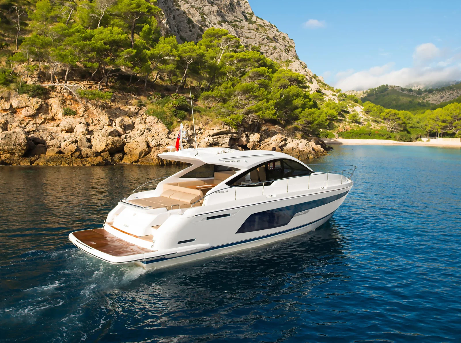 Fairline Targa 48, photo 6 location yacht Cannes