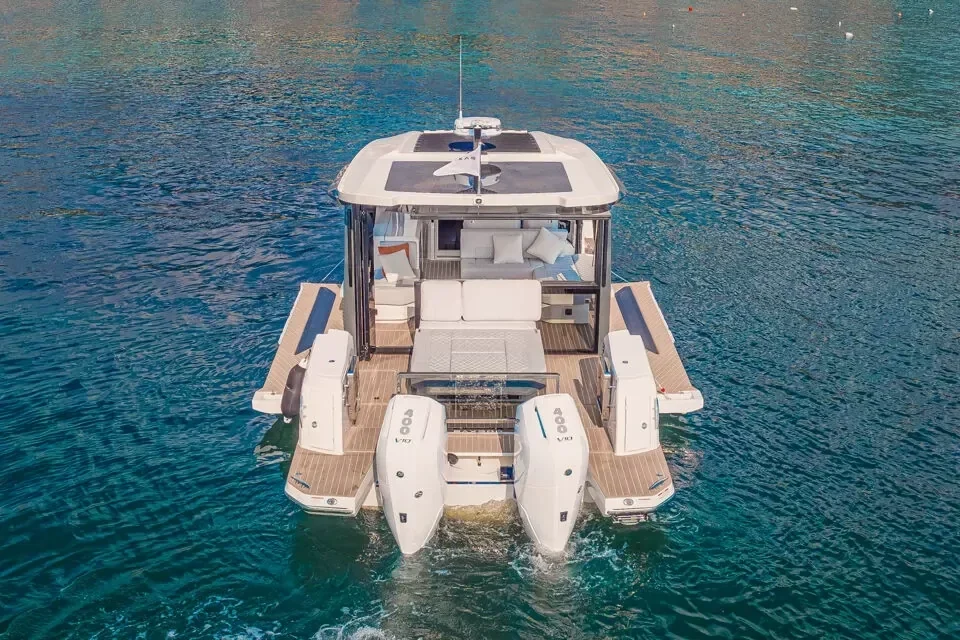 Saxdor 400 GTO, photo 2 location yacht Cannes