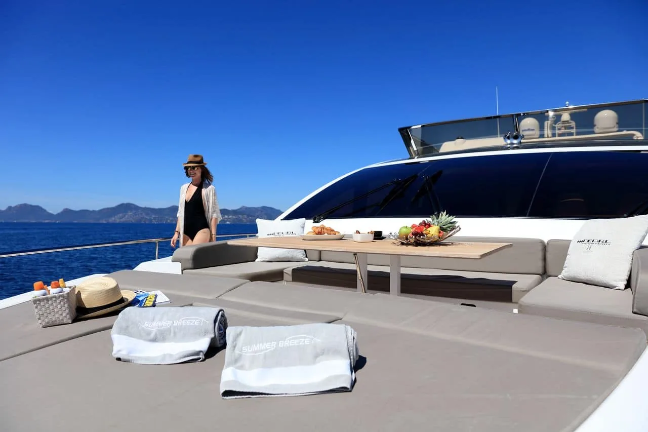 SUMMER BREEZE - photo 15 yacht charter Cannes