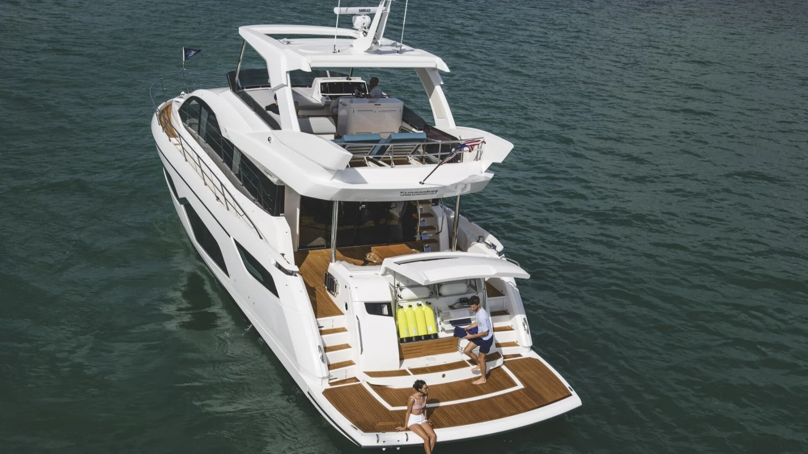 Sunseeker Predator 68, photo 8 location yacht Cannes